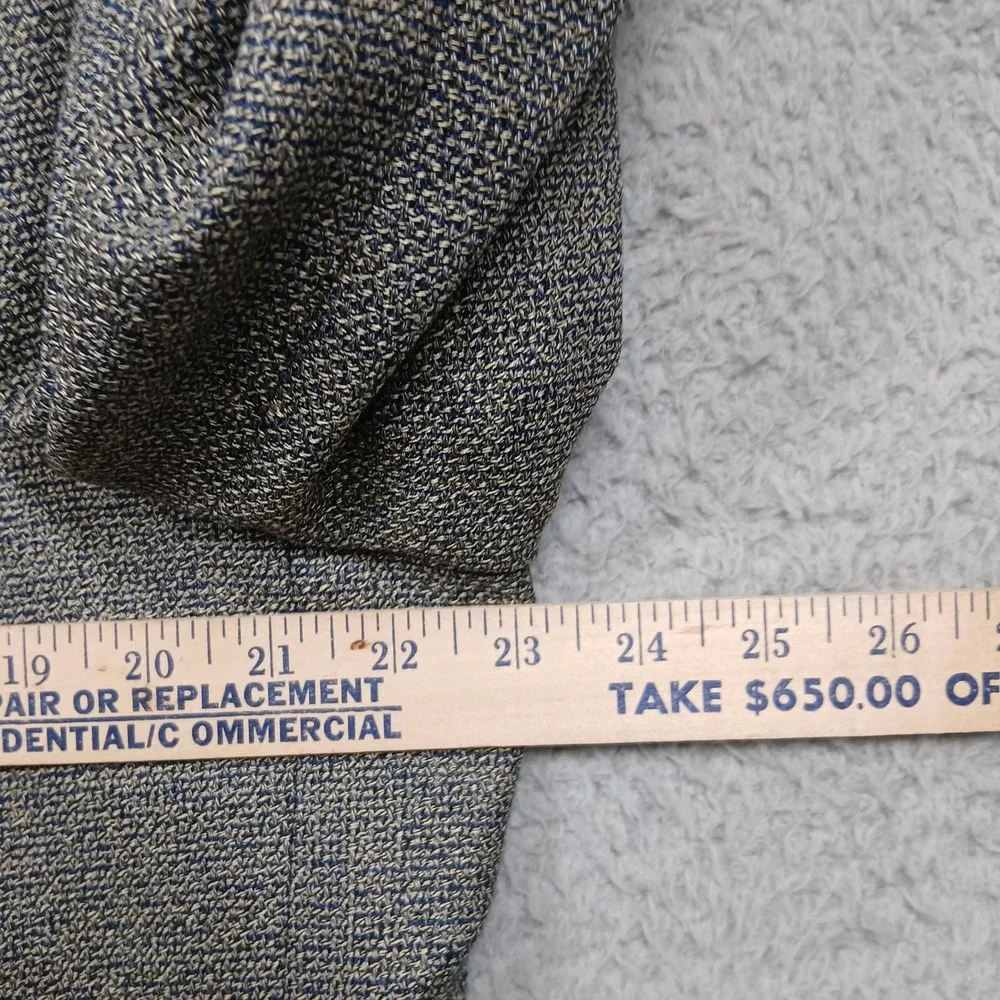 Monsieur by Givenchy Men's 44L Gray Wool Silk Blazer Sport‎ Coat
